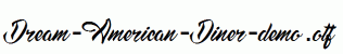 Dream-American-Diner-demo.otf