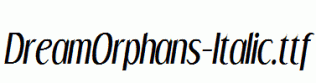 DreamOrphans-Italic.ttf