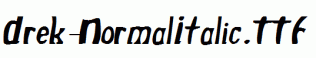 Drek-NormalItalic.ttf