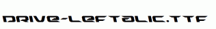 Drive-Leftalic.ttf