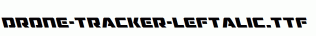 Drone-Tracker-Leftalic.ttf