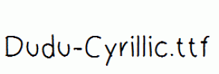 Dudu-Cyrillic.ttf