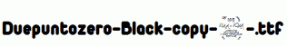 Duepuntozero-Black-copy-2-.ttf