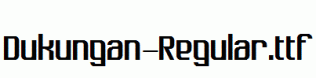 Dukungan-Regular.ttf