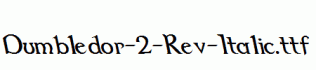 Dumbledor-2-Rev-Italic.ttf
