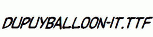 DupuyBALloon-It.ttf