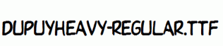 DupuyHeavy-Regular.ttf