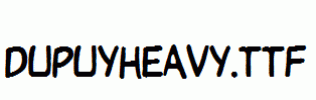 DupuyHeavy.ttf