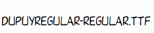 DupuyREGular-Regular.ttf