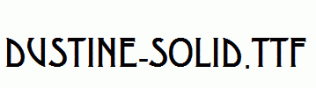Dustine-Solid.ttf