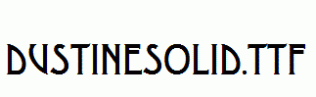 DustineSolid.ttf