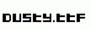Dusty.ttf