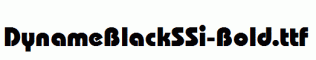 DynameBlackSSi-Bold.ttf