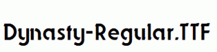 Dynasty-Regular.ttf