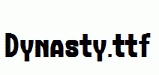 Dynasty.ttf