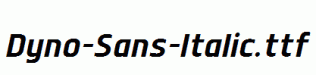 Dyno-Sans-Italic.ttf