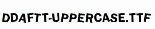 dDAFTt-UPPERcase.ttf