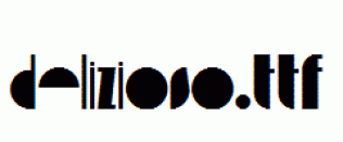 delizioso.ttf