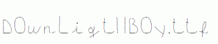 downligthboy.ttf