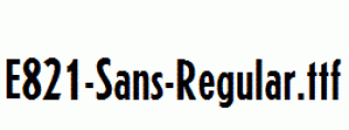 E821-Sans-Regular.ttf