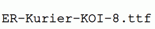 ER-Kurier-KOI-8.ttf