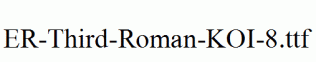 ER-Third-Roman-KOI-8.ttf