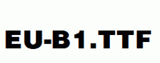EU-B1.ttf