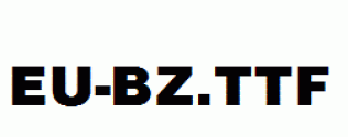 EU-BZ.ttf