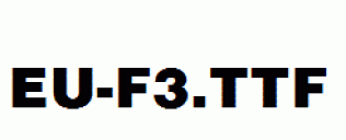 EU-F3.ttf