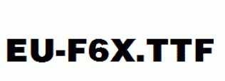 EU-F6X.ttf
