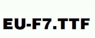 EU-F7.ttf