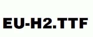 EU-H2.ttf