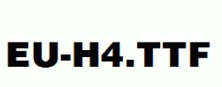 EU-H4.ttf
