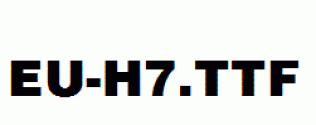 EU-H7.ttf