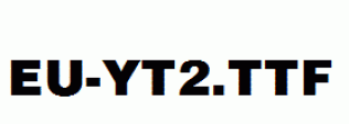 EU-YT2.ttf