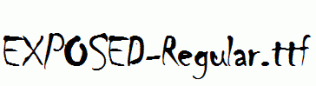 EXPOSED-Regular.ttf