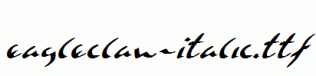 Eagleclaw-Italic.ttf
