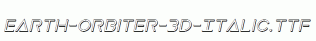 Earth-Orbiter-3D-Italic.ttf
