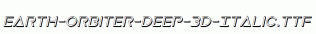 Earth-Orbiter-Deep-3D-Italic.ttf
