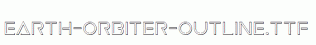 Earth-Orbiter-Outline.ttf