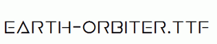 Earth-Orbiter.ttf