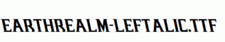 Earthrealm-Leftalic.ttf