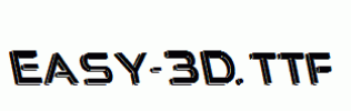 Easy-3D.ttf