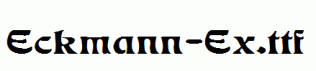 Eckmann-Ex.ttf