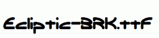 Ecliptic-BRK.ttf