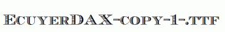 EcuyerDAX-copy-1-.ttf