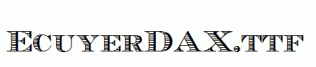 EcuyerDAX.ttf