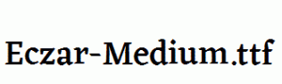 Eczar-Medium.ttf
