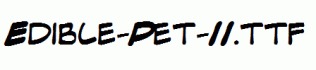 Edible-Pet-II.ttf