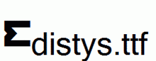 Edistys.ttf